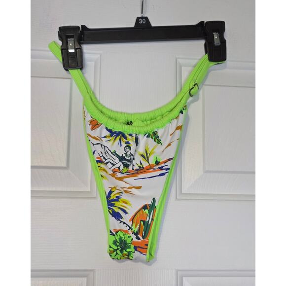 Maaji Women Bikini‎ Bottom Size XL Swimwear Reversible NWT - Picture 3 of 6